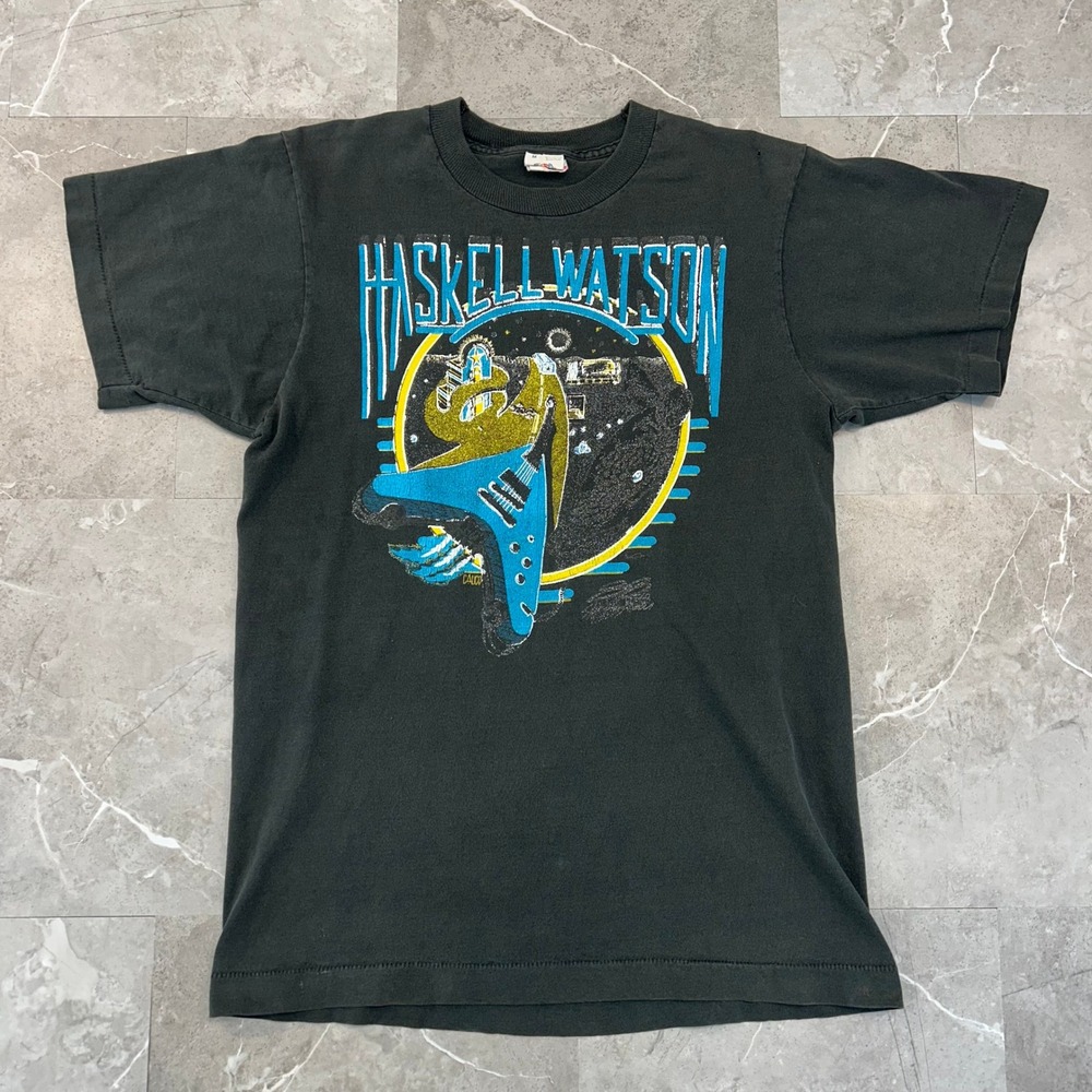 90s Vintage Haskell BB Watson Graphic Tour Tee Mens Medium Country Music Concert